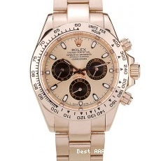 Best AAA Replica Sites Gold Daytona Dial Bezel Steel Stainless Rolex Rose Rose Plated Gold 0626